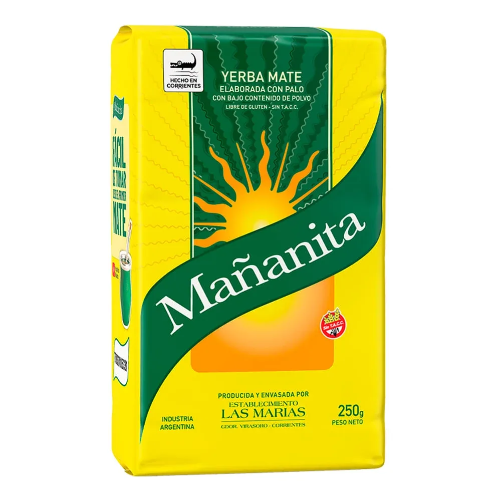 Yerba Mate Mañanita 10x  1 250gr