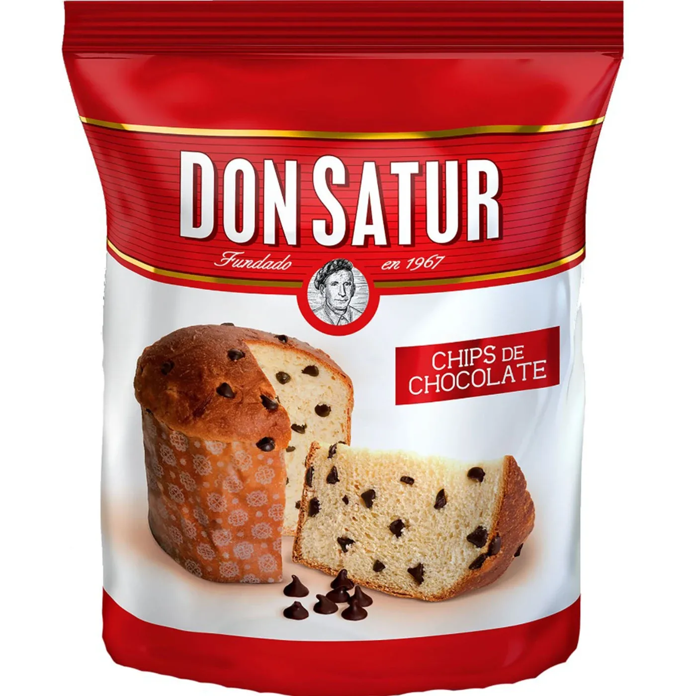 Fiestas Pan dulce Don satur Con Chips De Chocolate 400 g