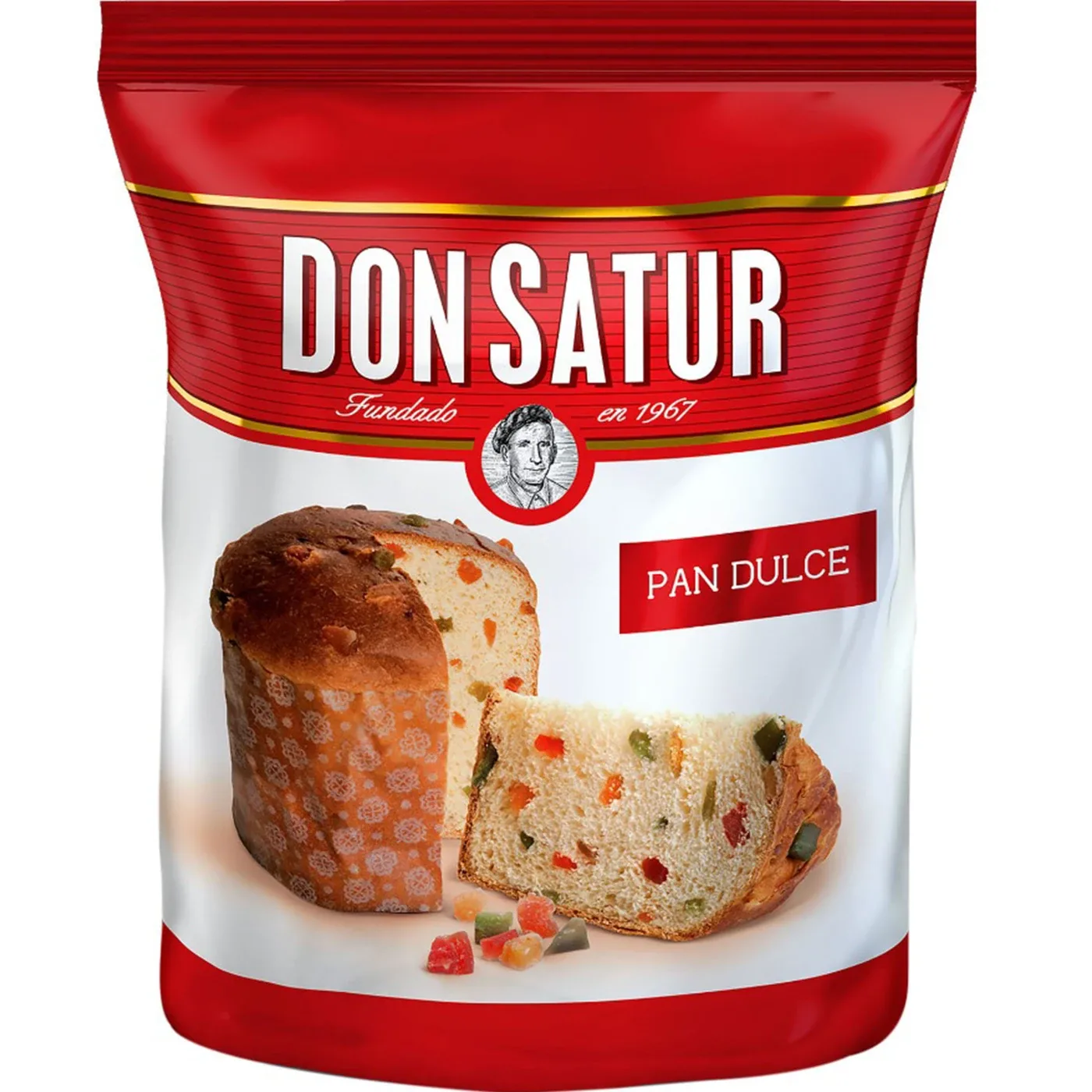 Fiestas Pan dulce Don satur Con Fruta 400 g