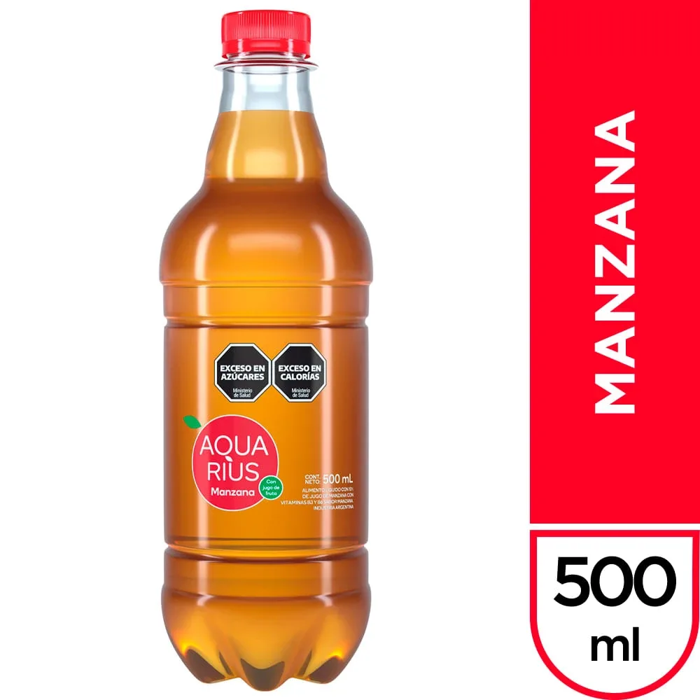 Jugo Aquarius Manzana 500 ml