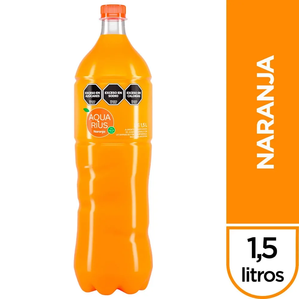 Jugo Aquarius Naranja 1,5 l