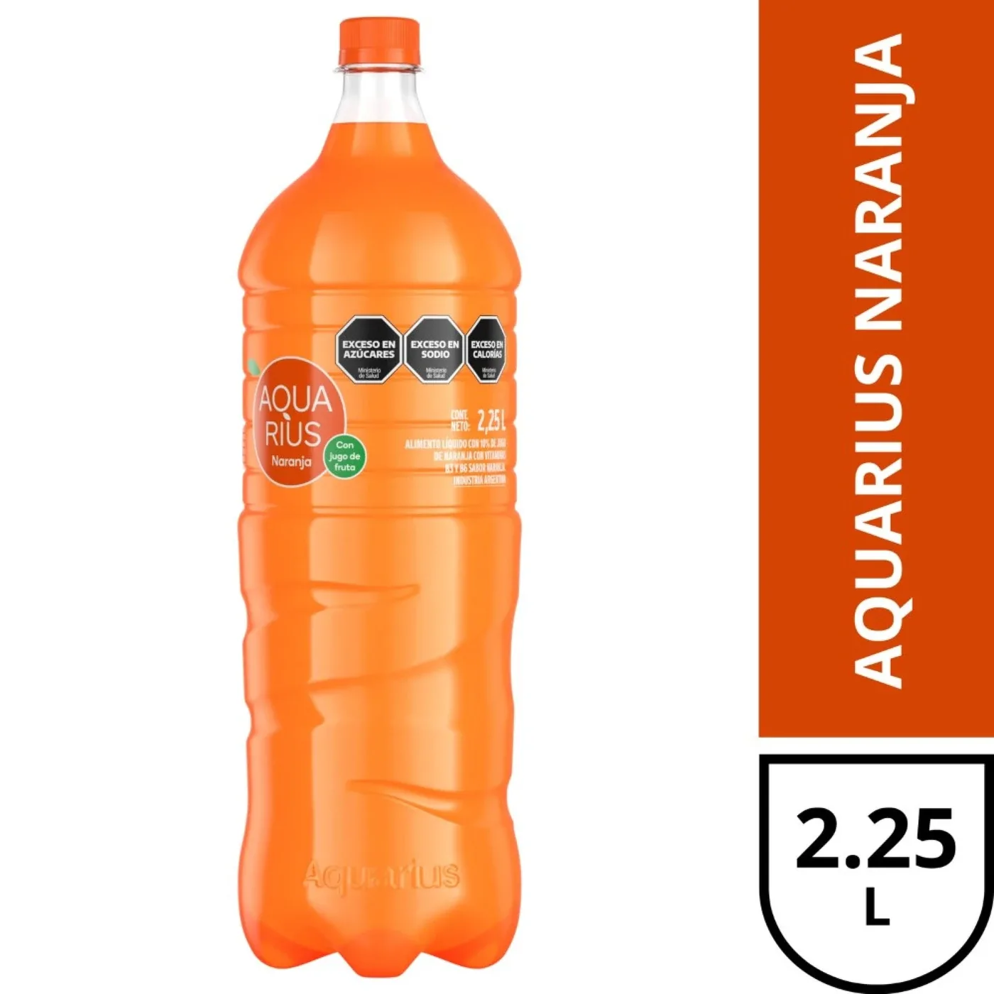 Jugo Aquarius Naranja 2,25 l
