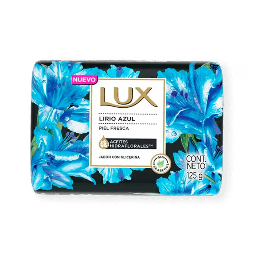 Perfumeria Lux X    Jabon Lirio Azul 36 X 1 U X 125 Gr