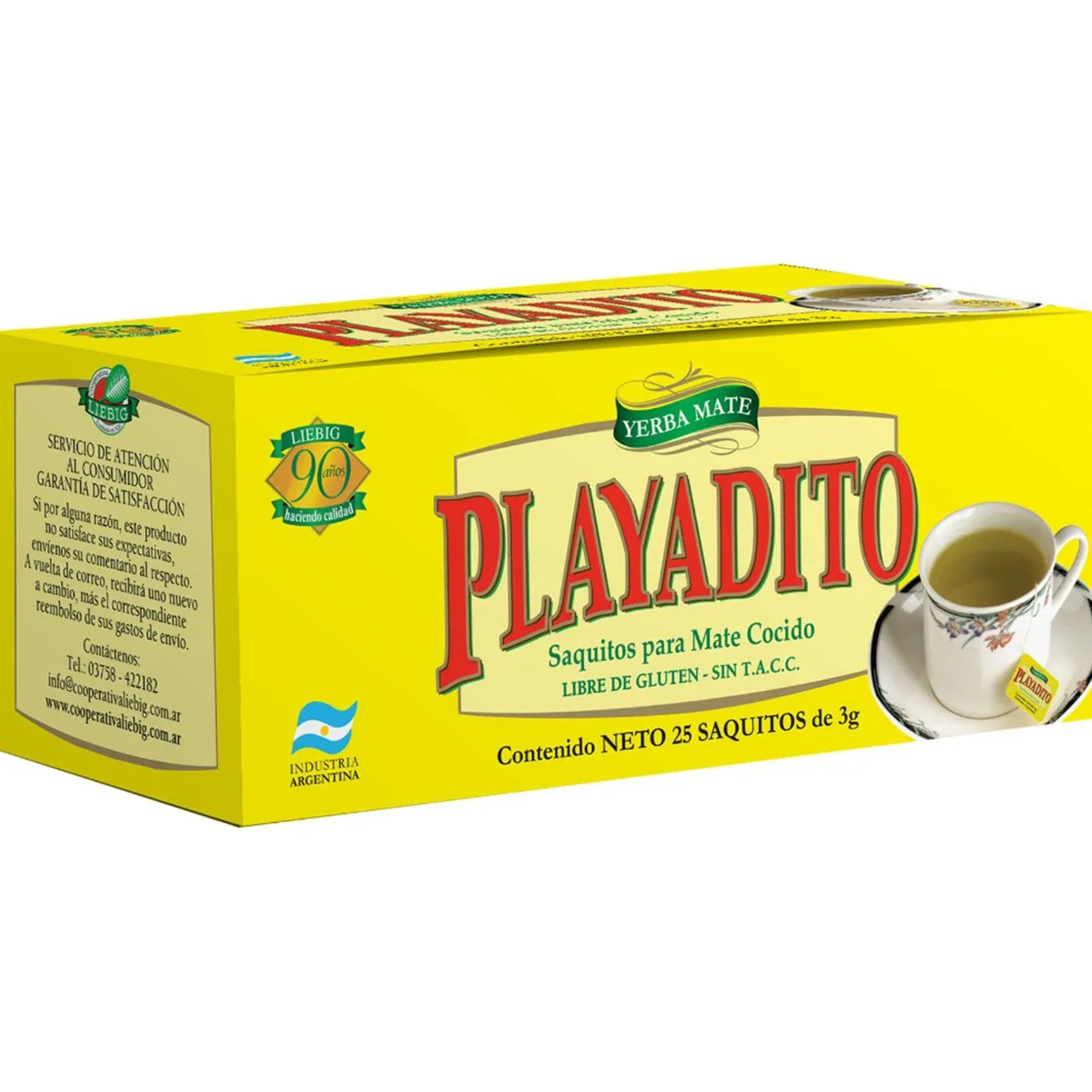 Almacén Mate cocido Playadito 25 saquitos