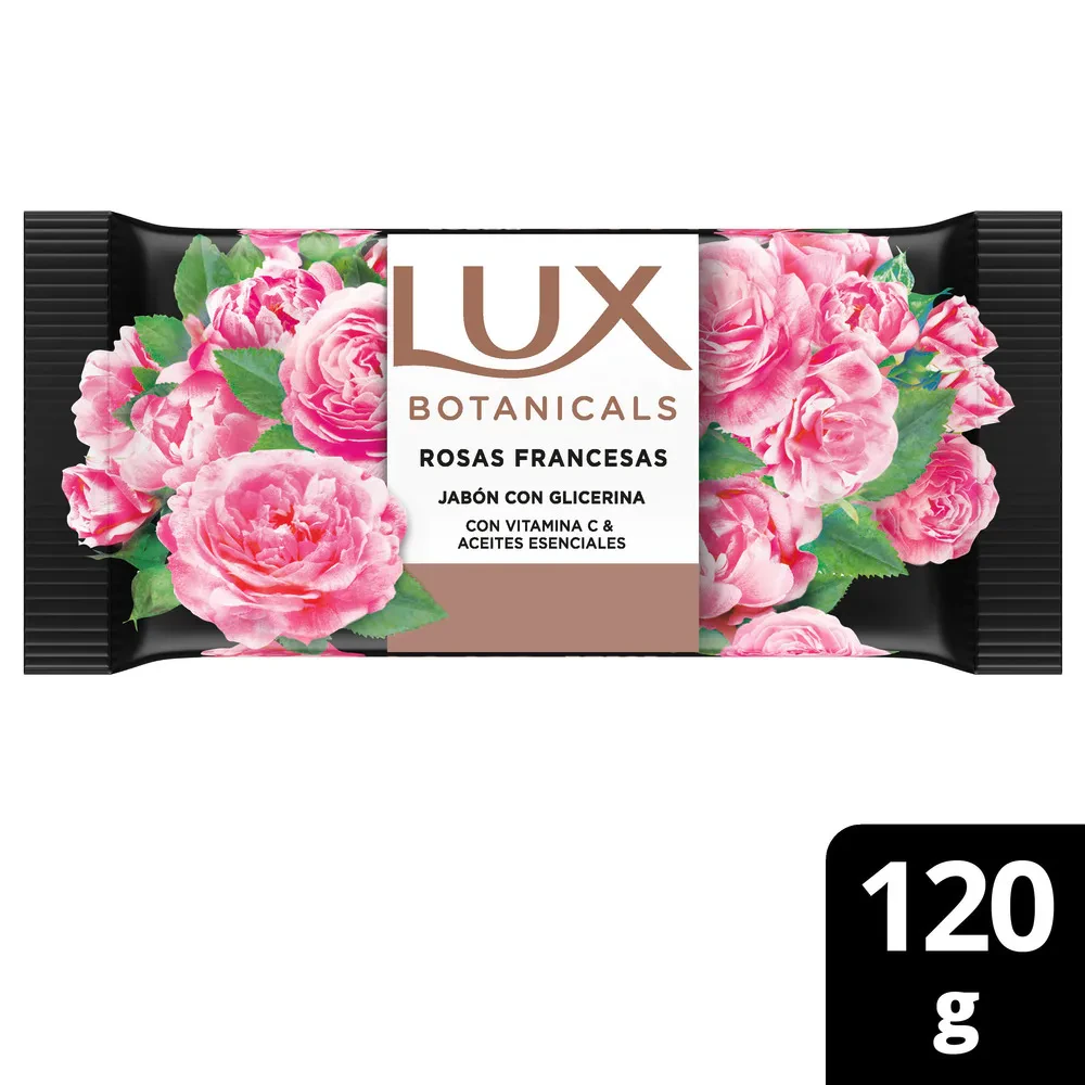 Perfumeria Lux X    Jabon Rosas Francesas 72 X 1 U X 125 Gr