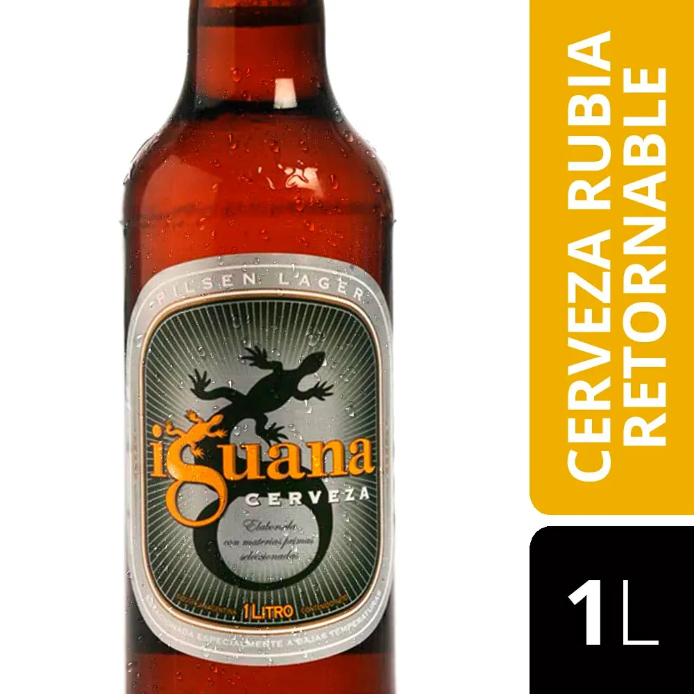 Cerveza Iguana X   Sabado Cajon X 12 X 1ltr