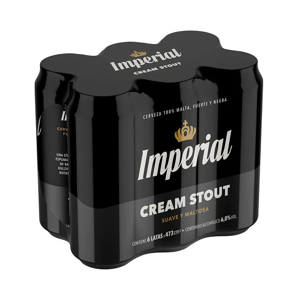 Bebidas con alcohol Cerveza lata Imperial Stout 473 ml
