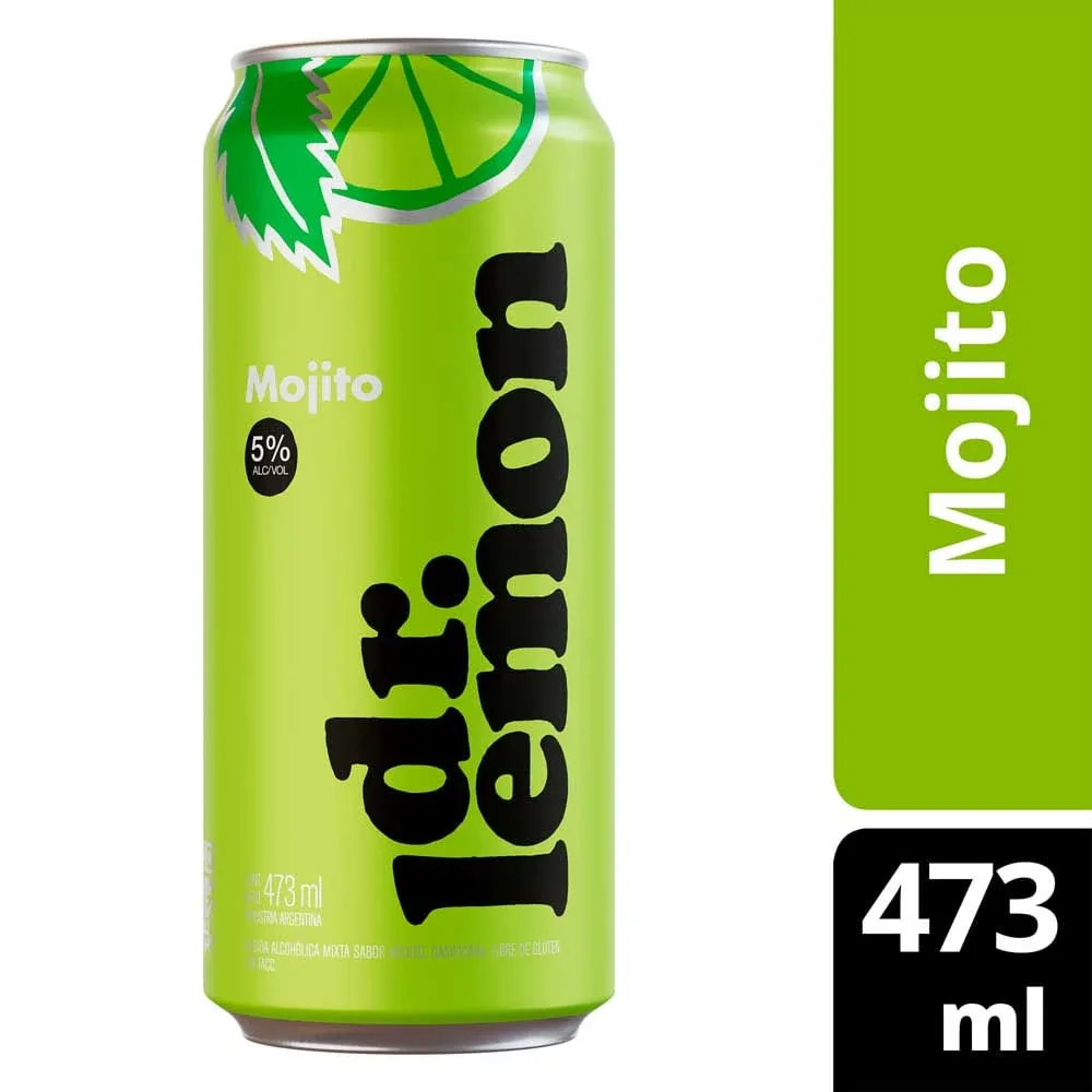 Aperitivo Dr Lemon X   Lata Mojito X 6