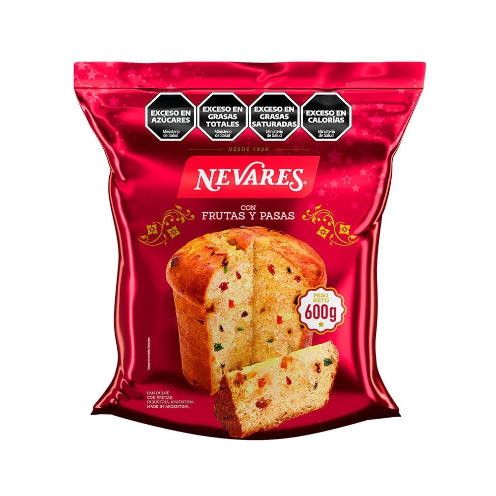Fiestas Pan dulce Nevares Con Fruta
