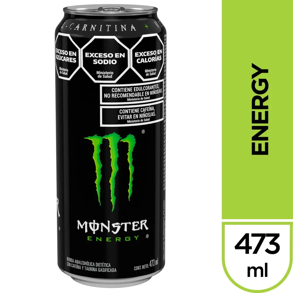 Energizante Monster X   Negro