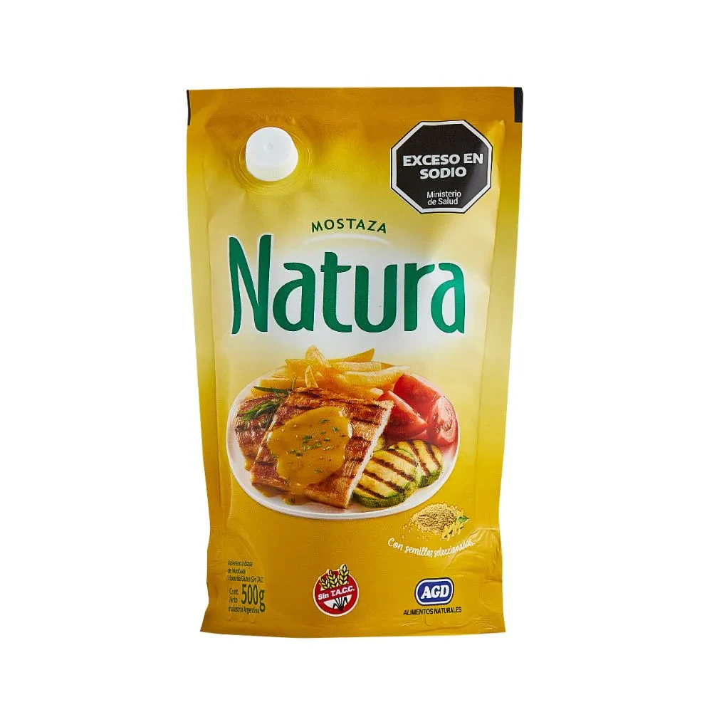 Aderezo Natura X   Mostaza  500g