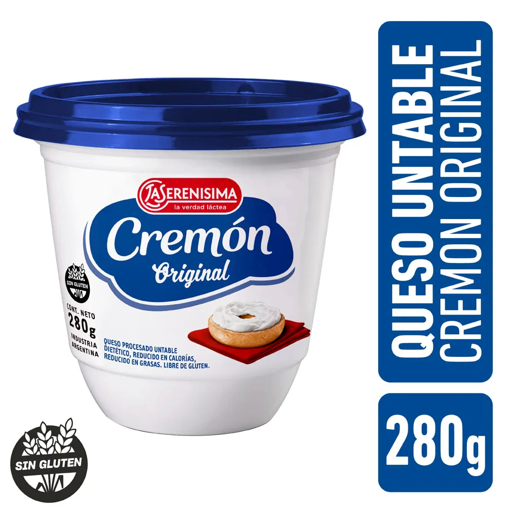 Queso Crema Cremon| X   Original 280g