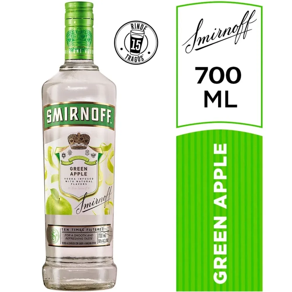 Vodka Smirnoff X   Manzana