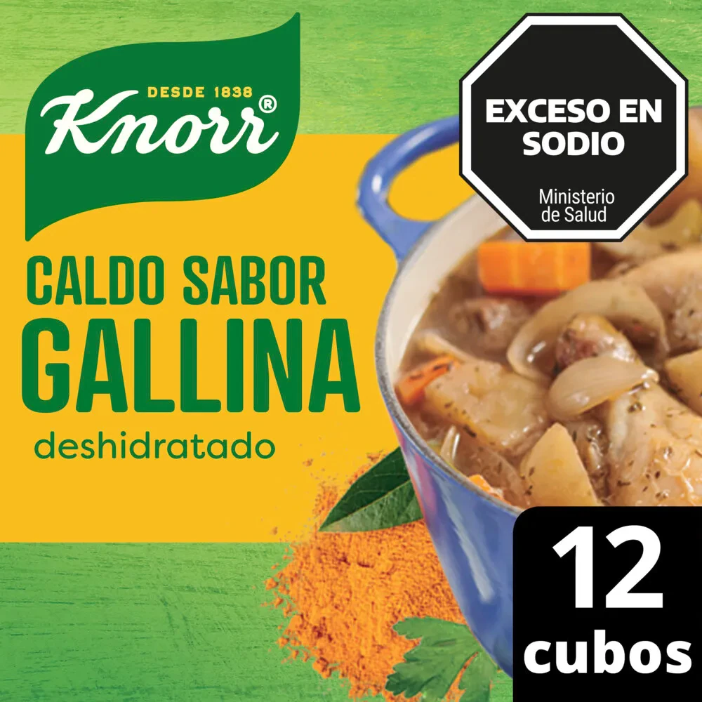 Caldo Knorr X   Gallina X 12