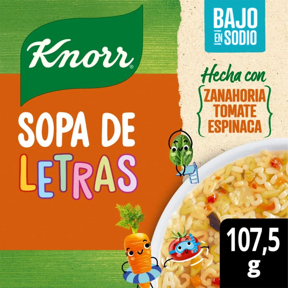 Sopa Knorr X   Letras