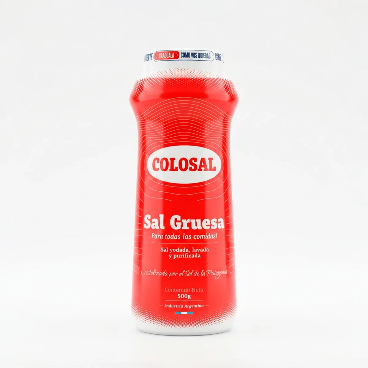 Sal Gruesa Colosal 10x  1 U X Salero 500g