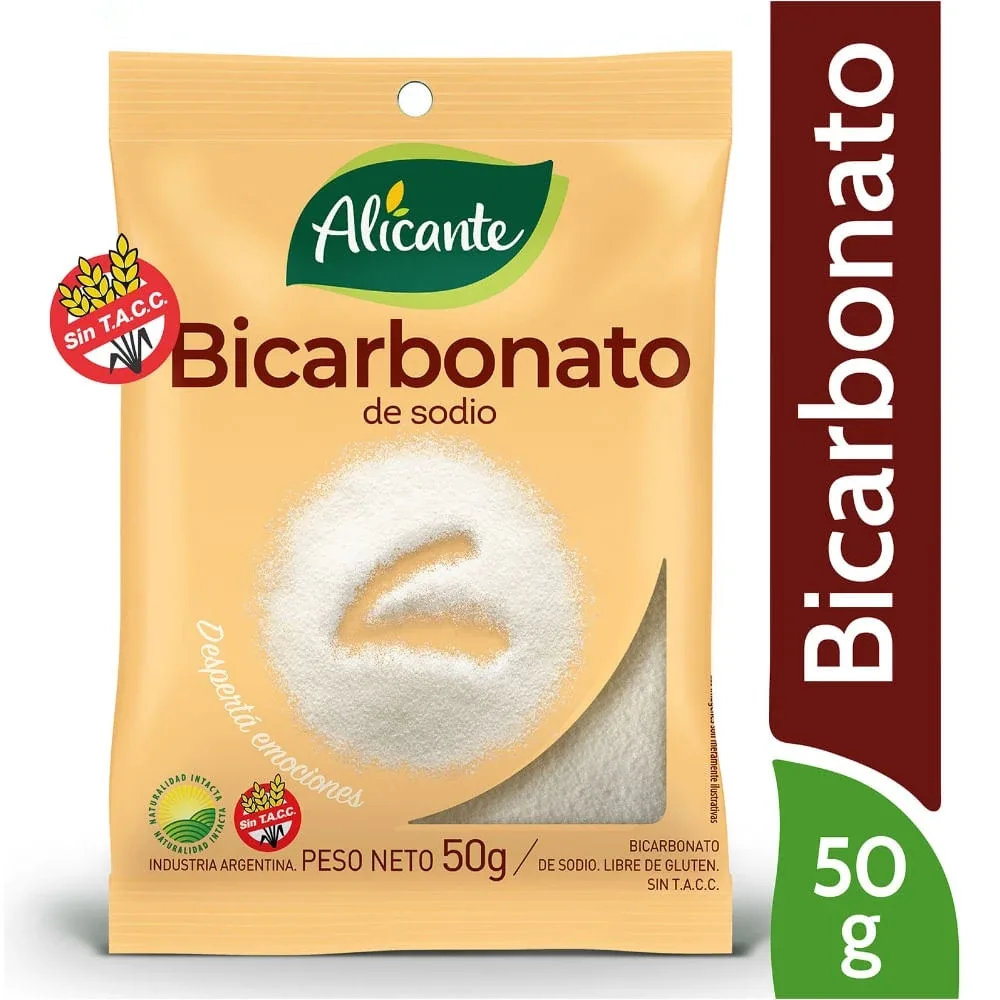 Almacén Condimento Alicante Bicarbonato De Sodio 50 g
