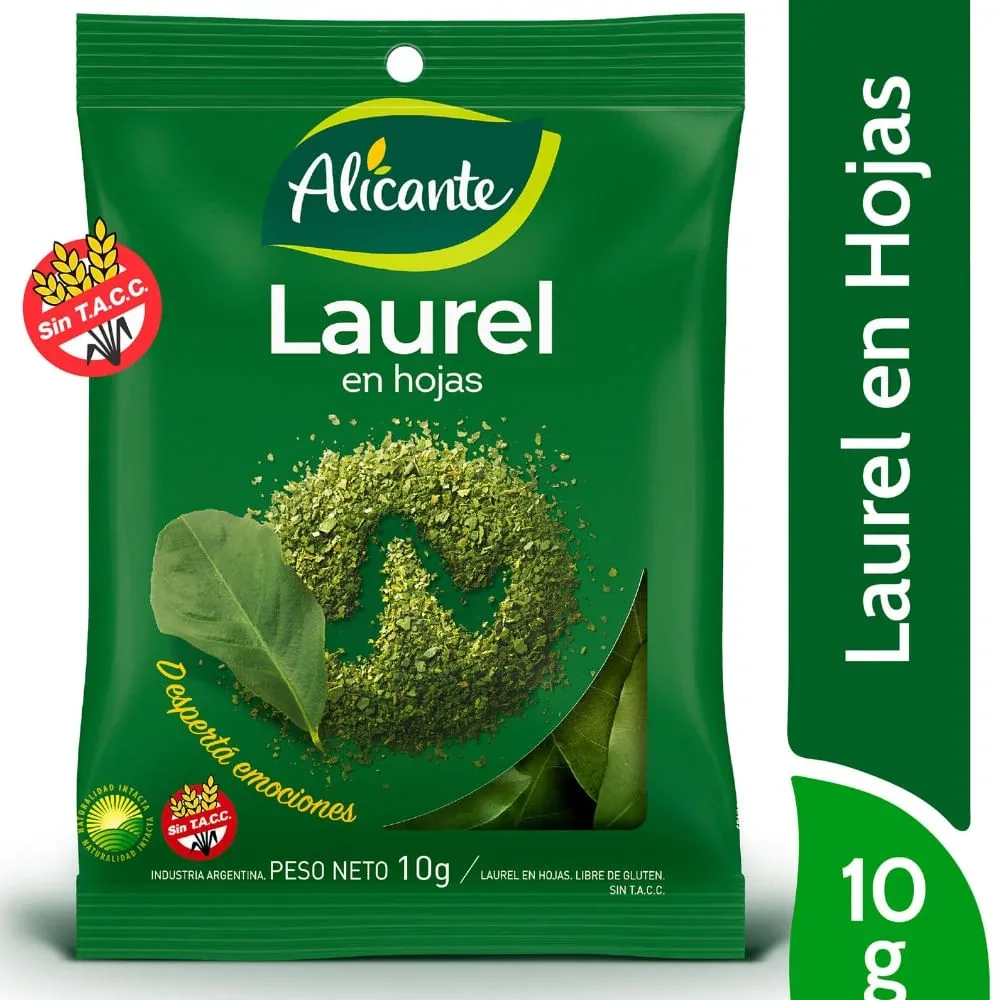 Condimento Alicante 12x  1 U X Laurel 10g