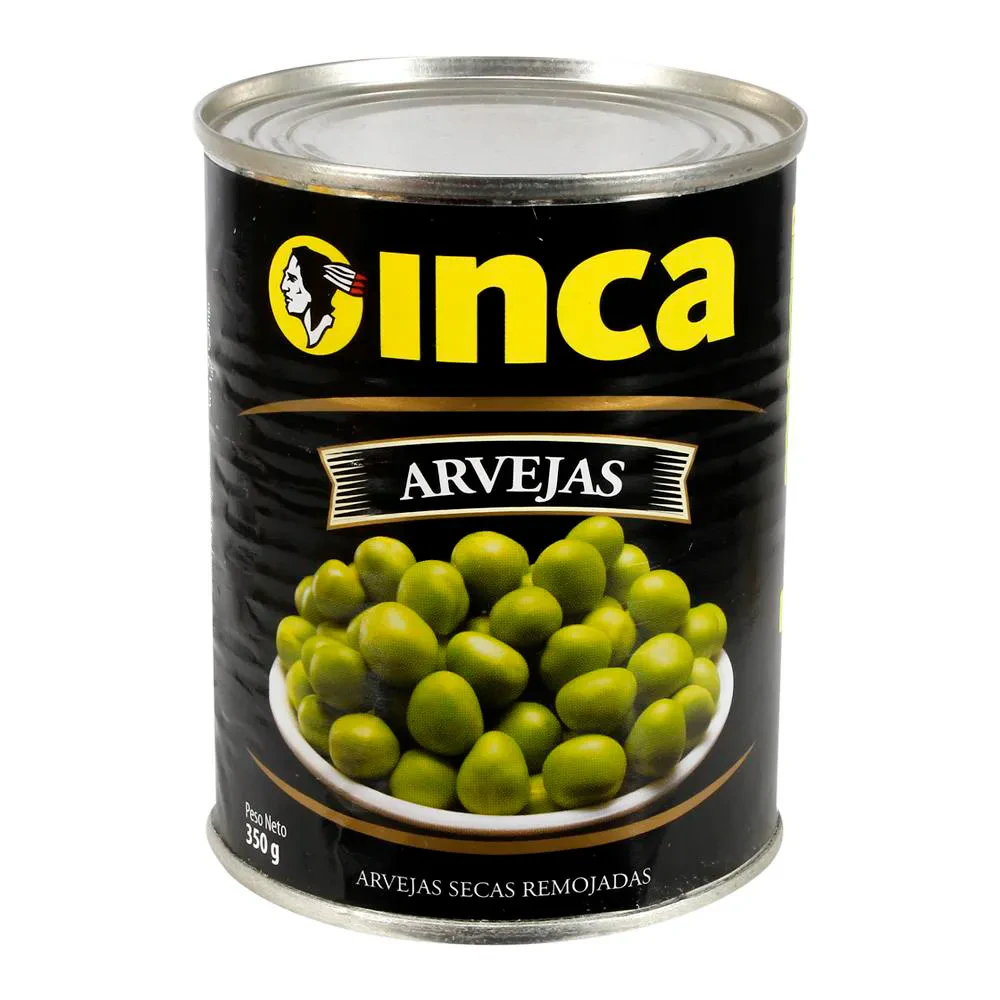 Conserva Lata Inca X   Arveja 350gr