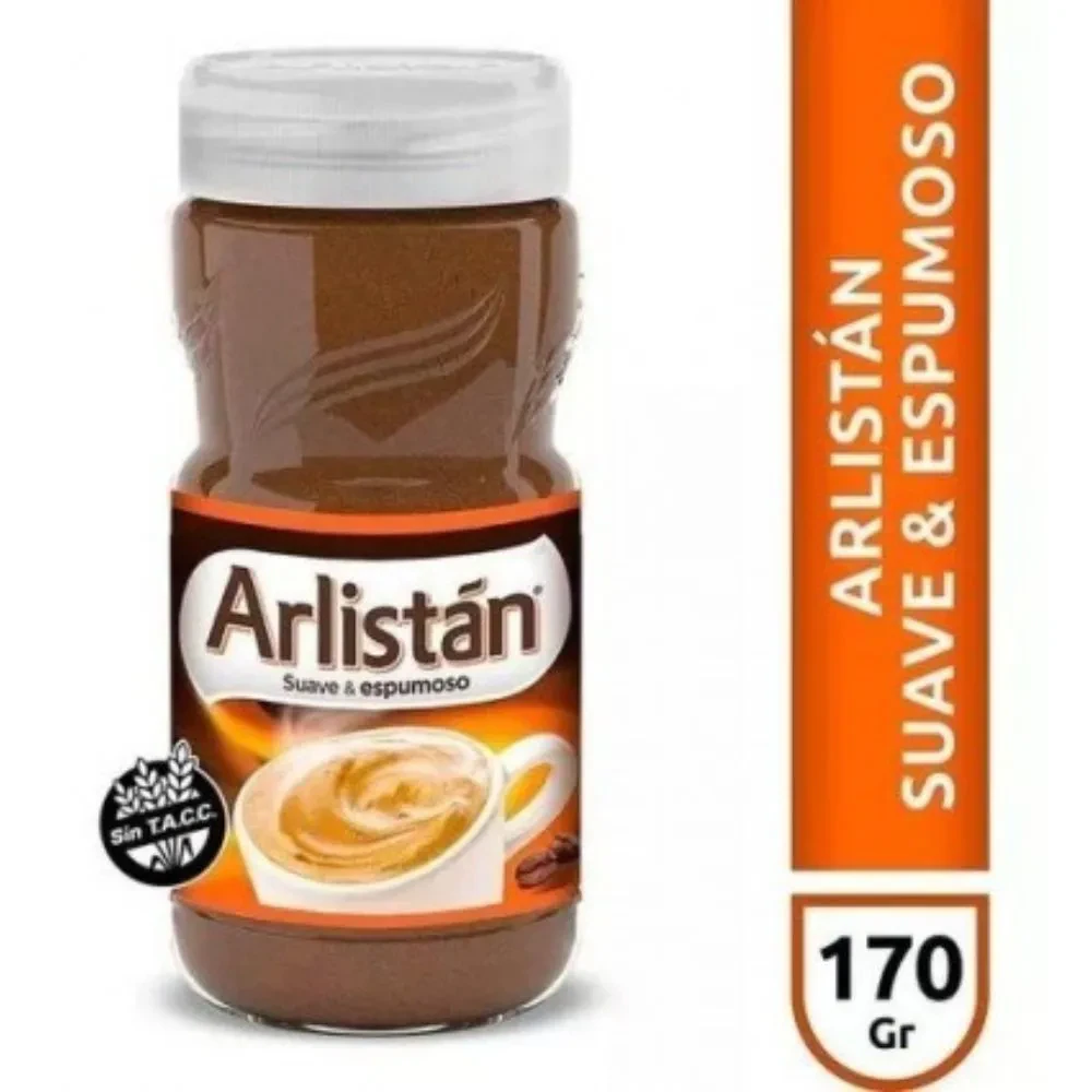 Cafe Arlistan X   170gr Frasco De Vidrio