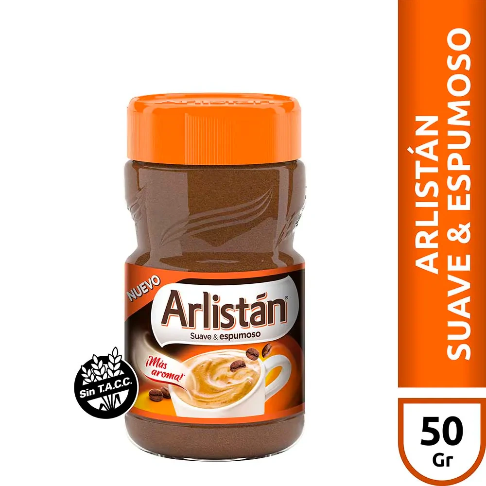 Cafe Arlistan X   50gr Frasco De Vidrio