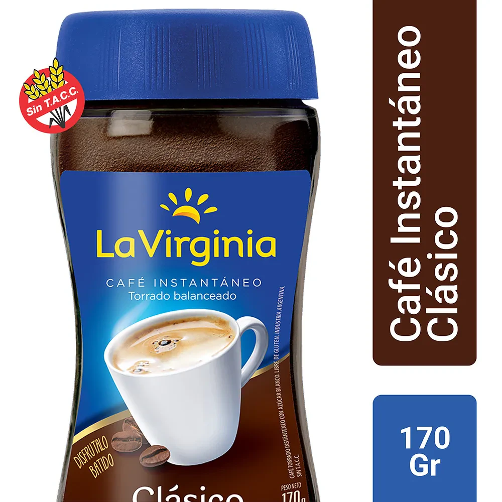 Cafe La Virginia X   Instantaneo 170gr