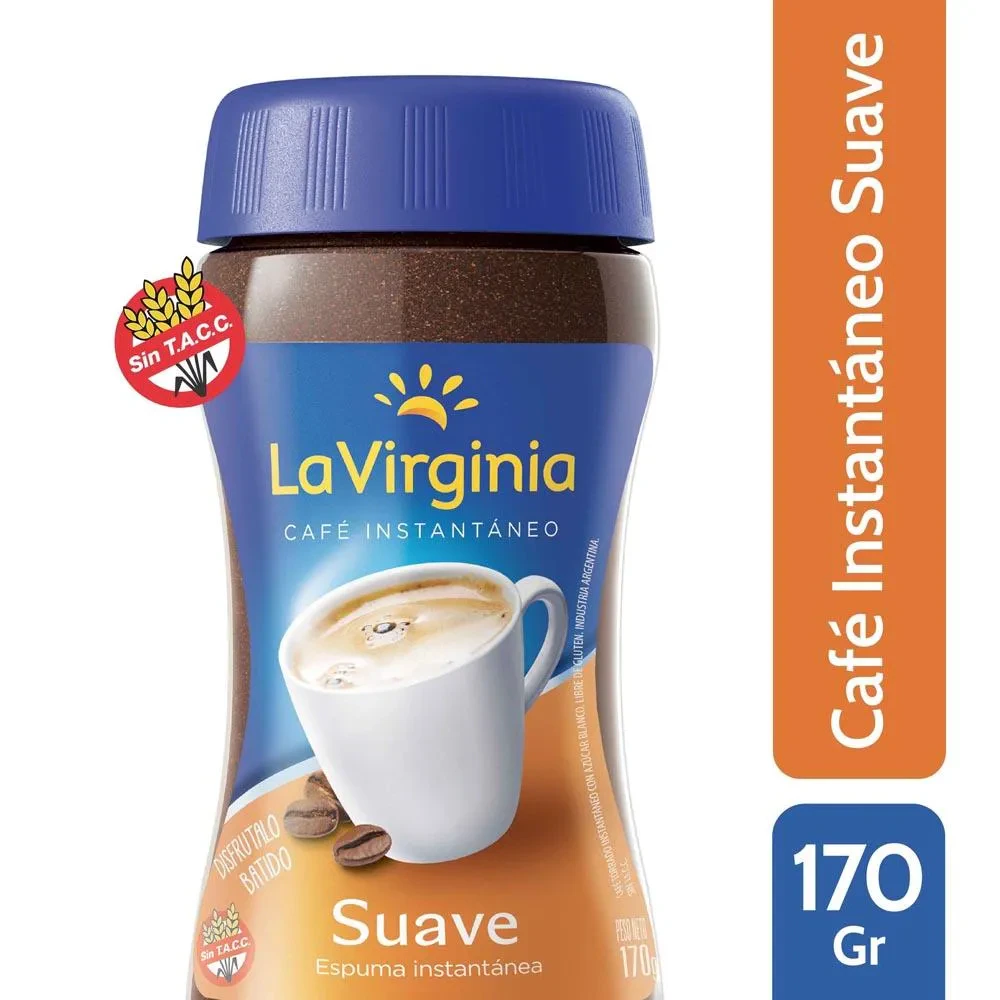 Cafe La Virginia X   Instantaneo 170gr Suave