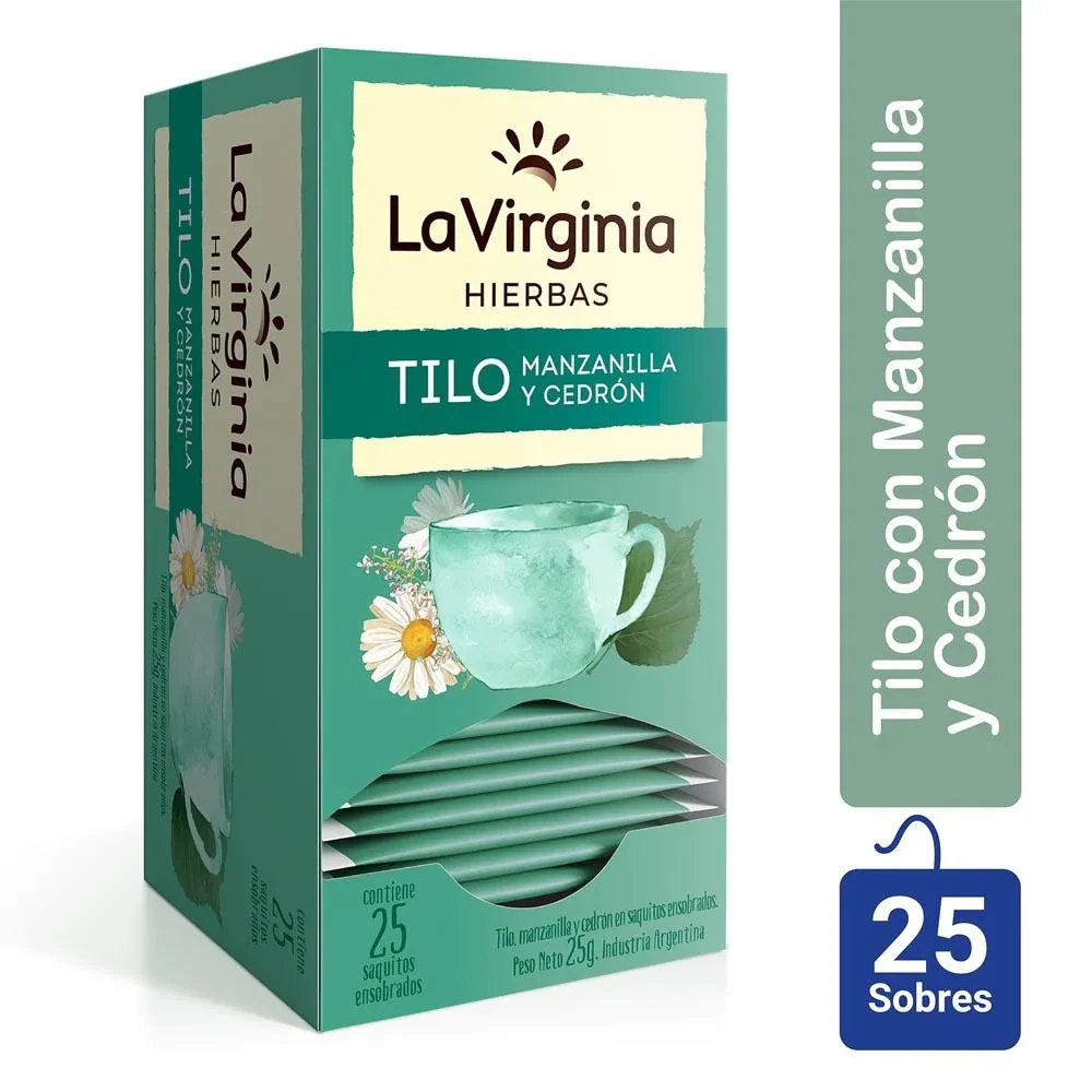 Te La Virginia X   25x25gr Tilo Y Cedron