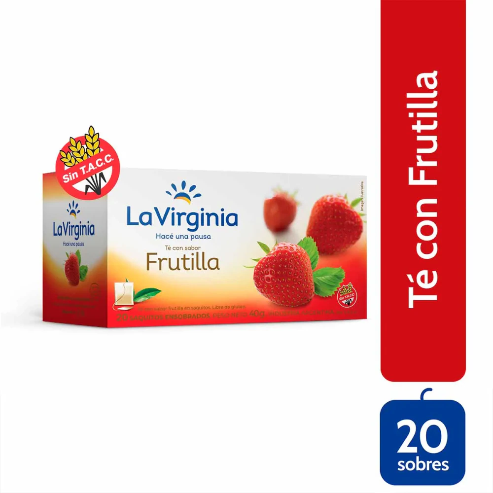 Te La Virginia X   X20 Frutilla