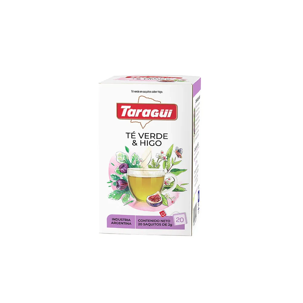 Te Taragui X   20x2gr Te Verde E Higo