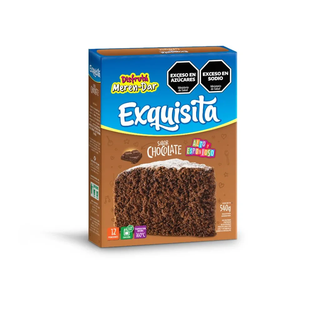 Bizcochuelo Exquisita X   Chocolate