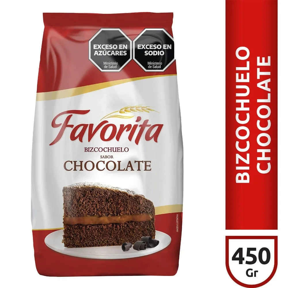 Almacén Bizcochuelo Favorita Chocolate