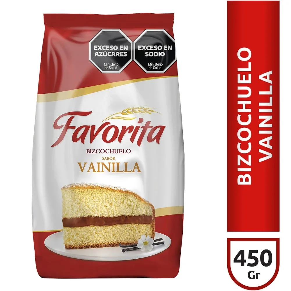 Almacén Bizcochuelo Favorita Vainilla