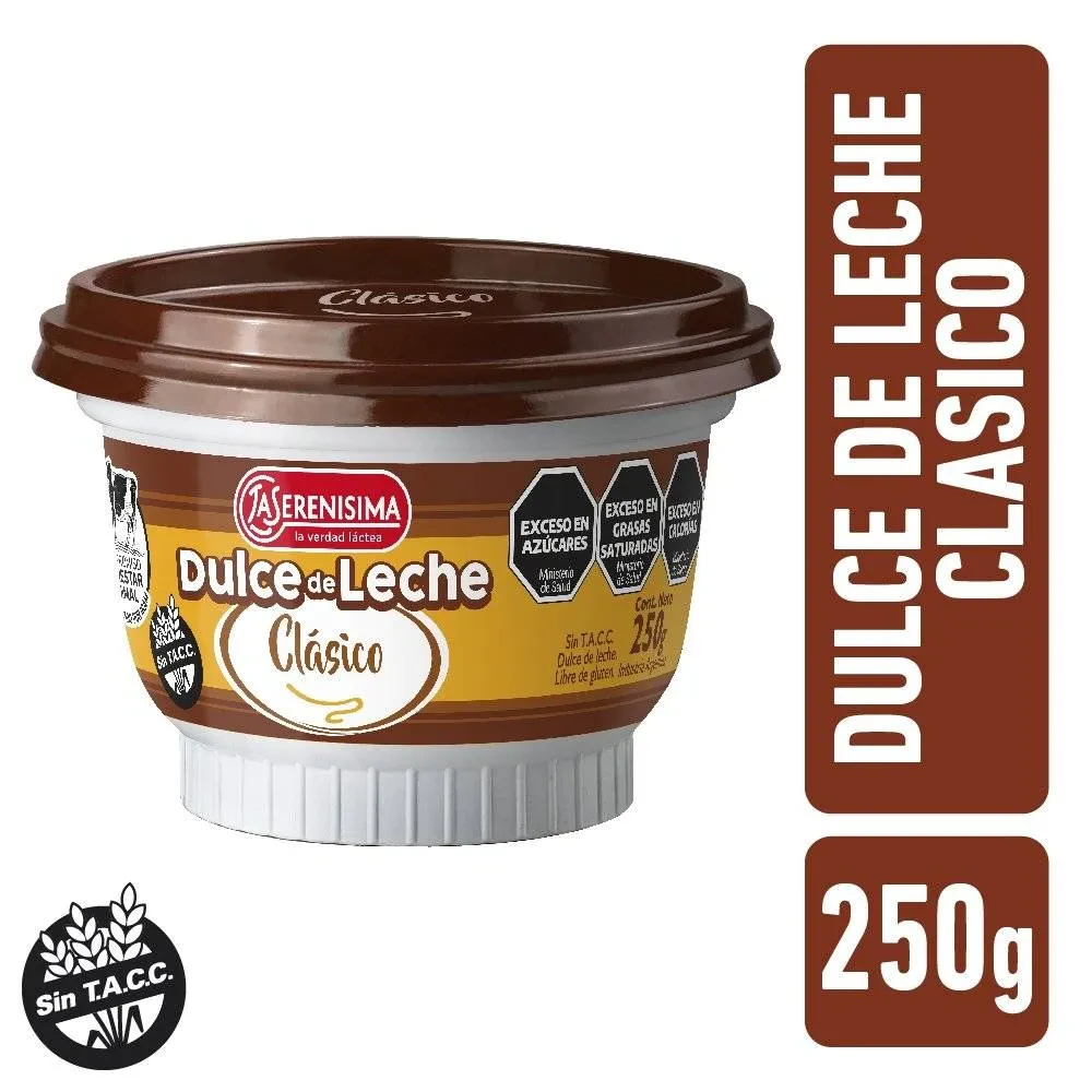 Lacteo L.s X    Dulce De Leche  Clasico 12 X 1 U X 250 Gr