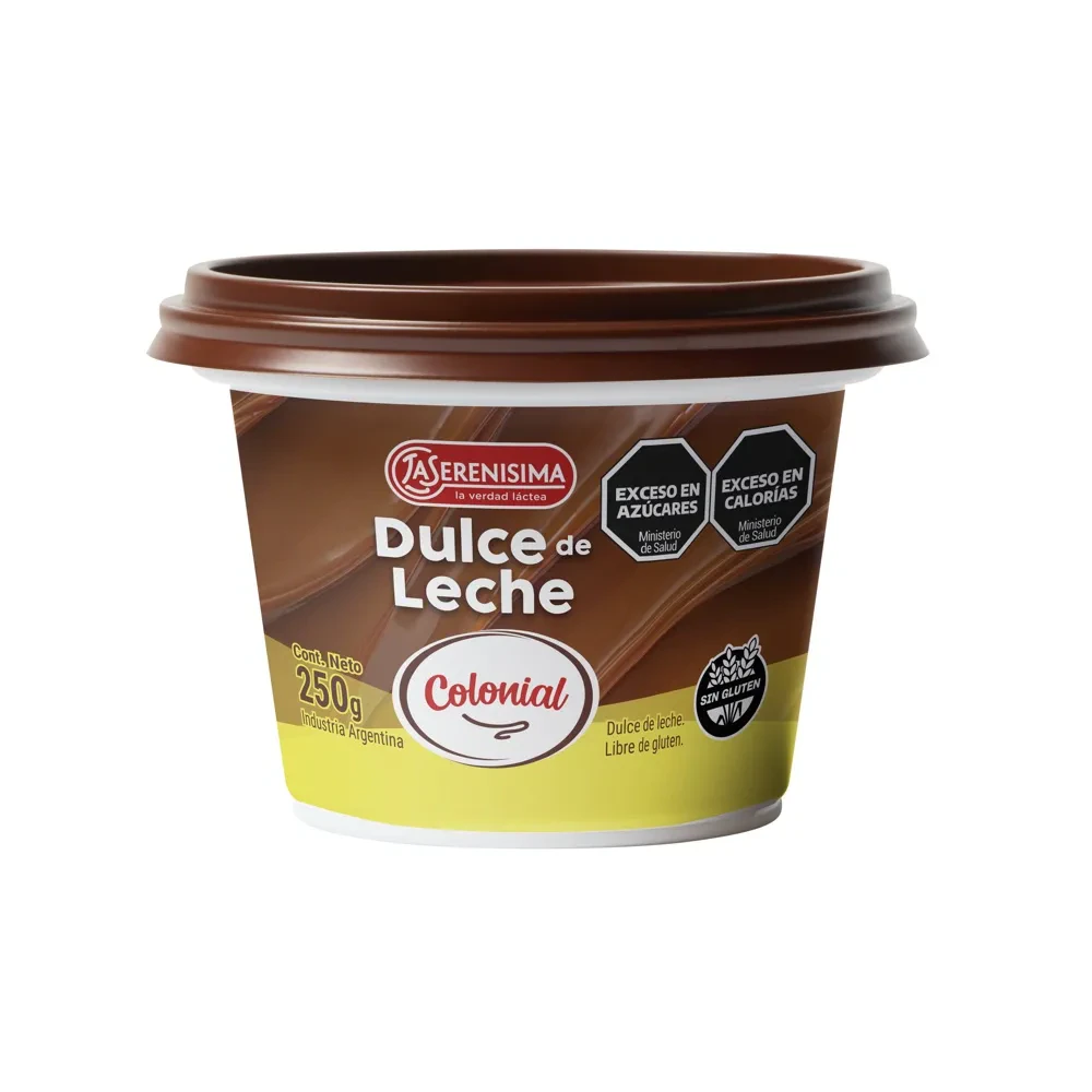 Lacteo L.s X    Dulce De Leche Colonial 12 X 1 U X 250 Gr