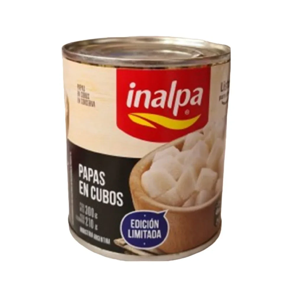 Conserva Lata Inalpa X   Papas Al Cubo 300gr