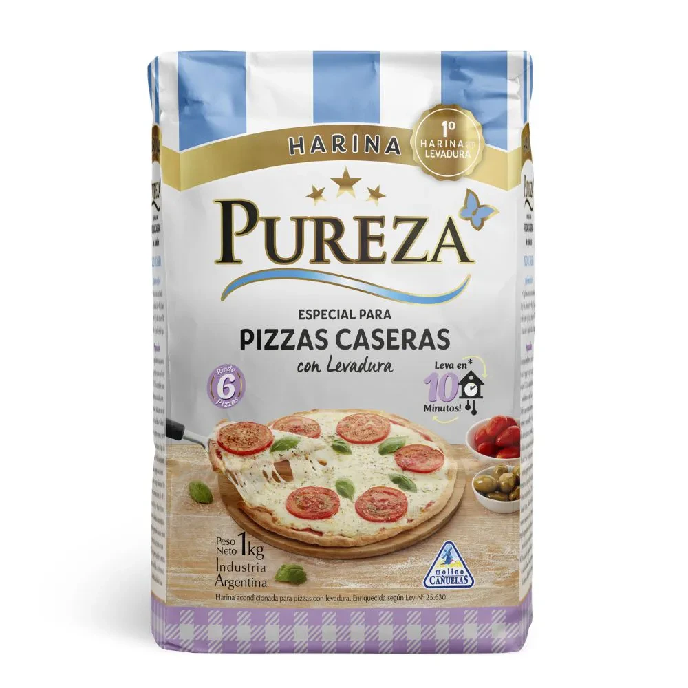 Harina Pureza X   1kg Para Pizza