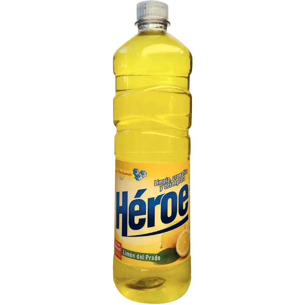 Limpiador De Pisos Limon Del Prado Heroe 12x  1 U X 900cm