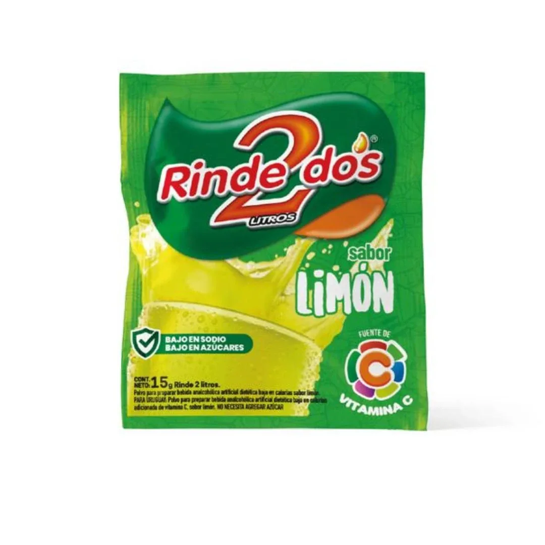 Jugo En Polvo| Rinde 2 X   Limon 1l+ 1l