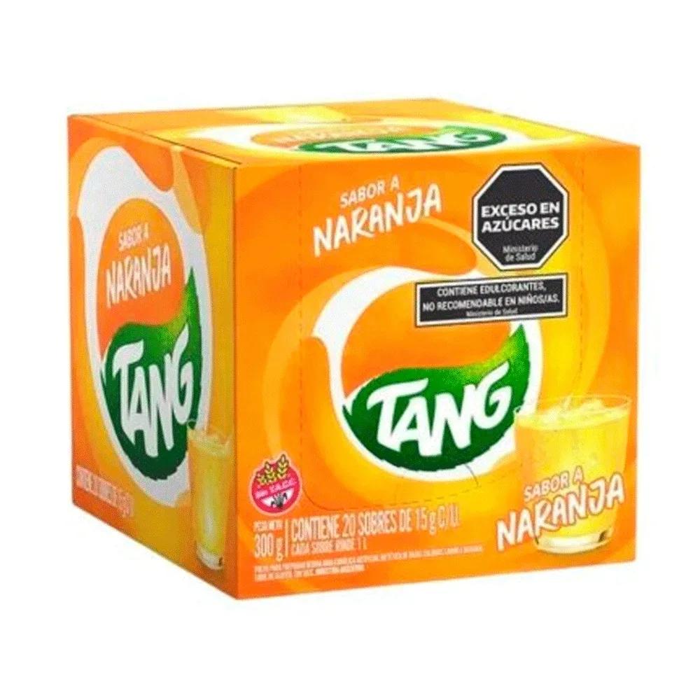 Jugo Tang X   Naranja 20 Sobres De 15gr C/u
