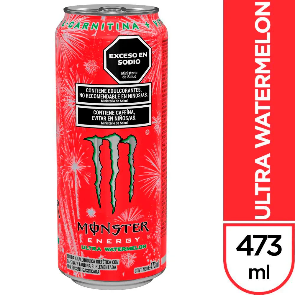 Energizante Monster X   Rojo Pack X 6