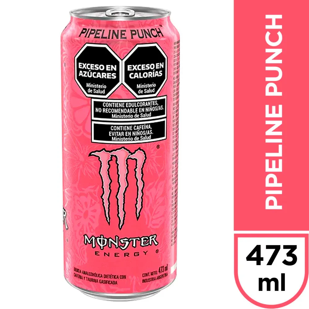 Energizante Monster 6x  1 Rosa