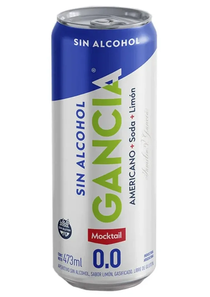 Aperitivo Gancia X   Lata Sin Alcohol