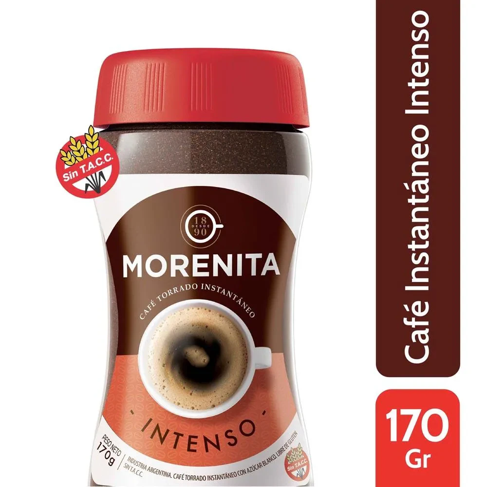 Cafe Isntantaneo La Morenita X   Intenso 170g