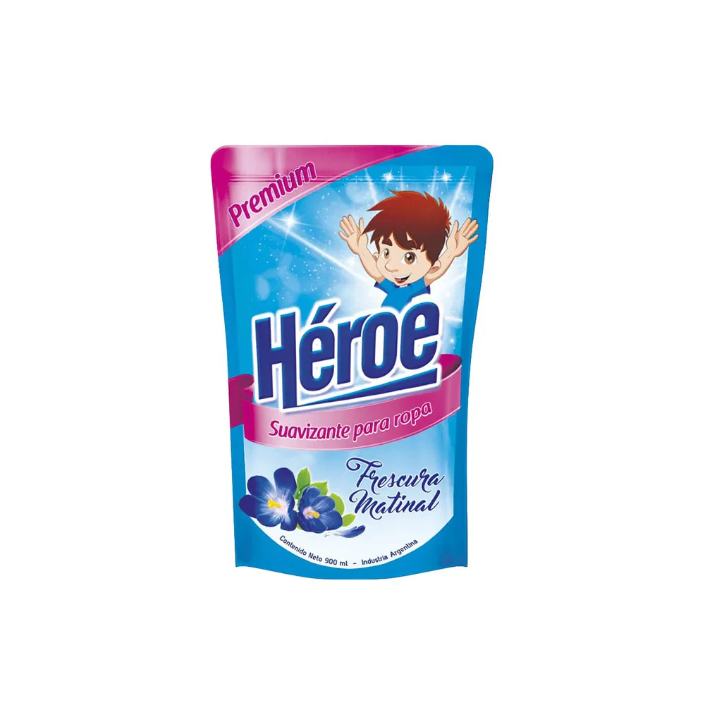 Suavizante De Ropa Heroe 12x  1 900ml Frescura Manantial