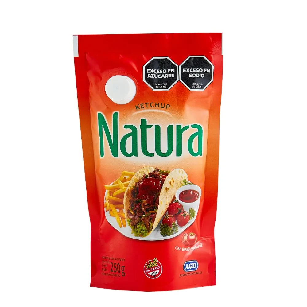 Aderezo Natura 12x  1 Ketchup 250gr X Unidad