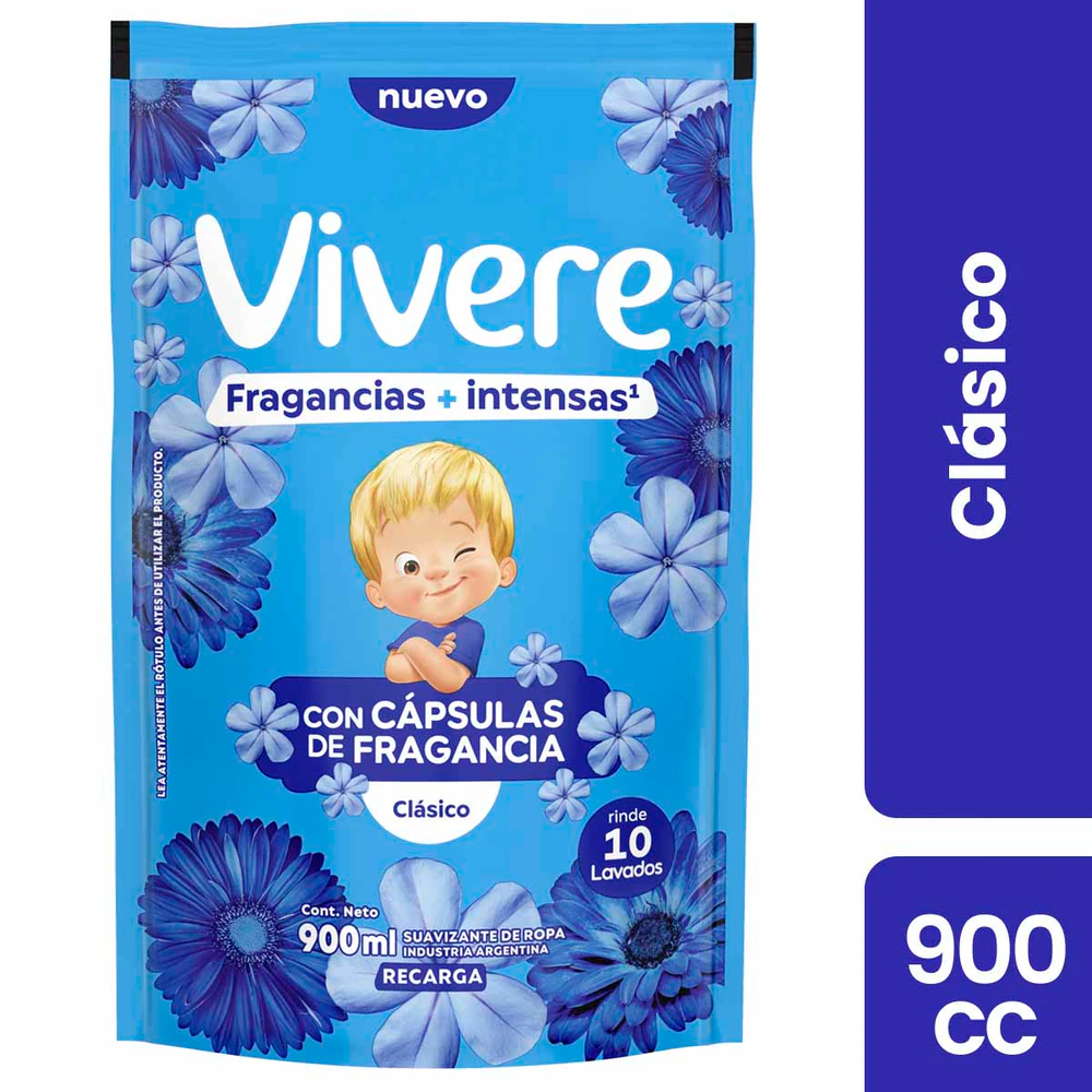 Jabon Suavizante Para Ropa Vivere X   900