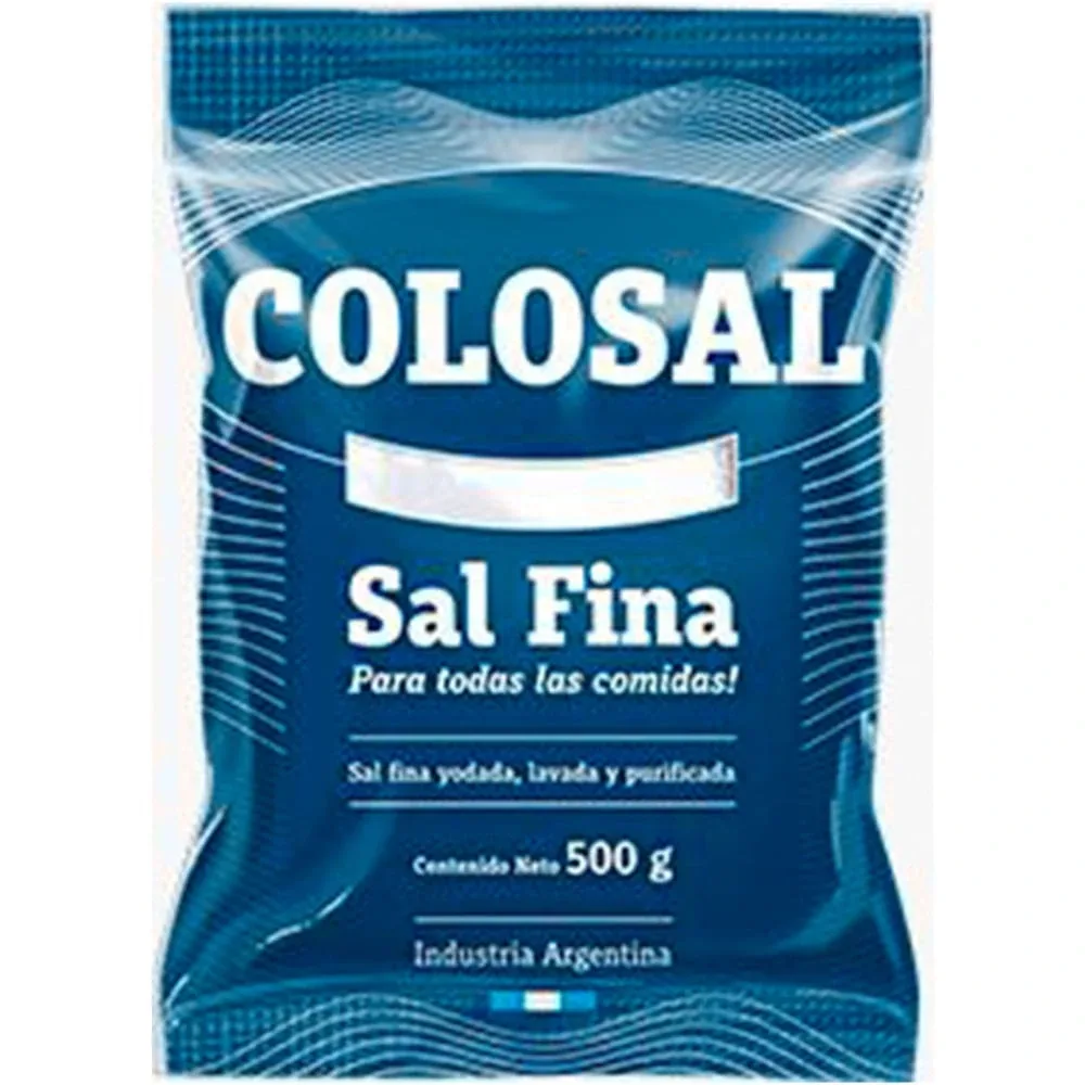 Sal Fina Colosal 10x  1 U X Doy Pack X 500g