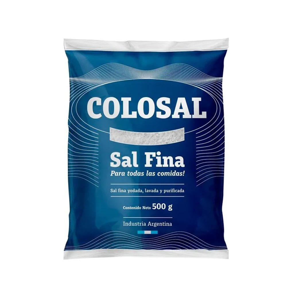 Sal Colosal X   Fina 500g