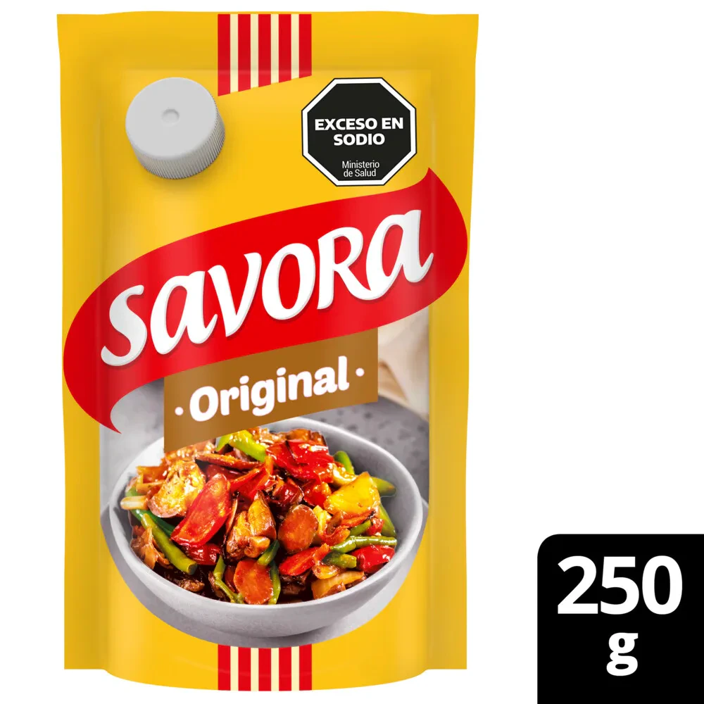 Aderezo Savora X   Mostaza 250g X Unidad